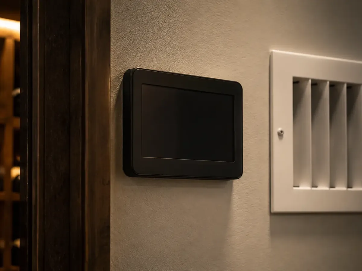 Climate-Controlled Wine Storage Rooms detail